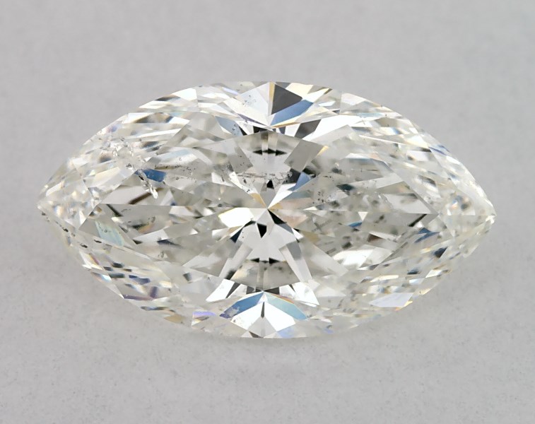 1.71 carat marquise diamond, H SI2