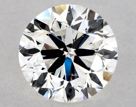 GIA 1.00 Carat H-VS2 Very Good Cut Round Diamond