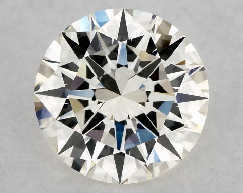 GIA 1.00 Carat J-VS2 Excellent Cut Round Diamond