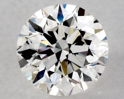 GIA 1.00 Carat H-VS2 Very Good Cut Round Natural Diamond