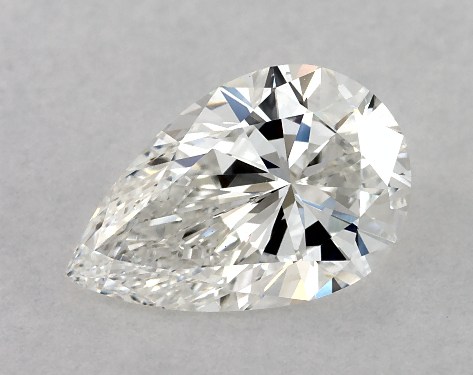GIA 1.00 Carat F-VS2 Very Good Cut Pear Diamond