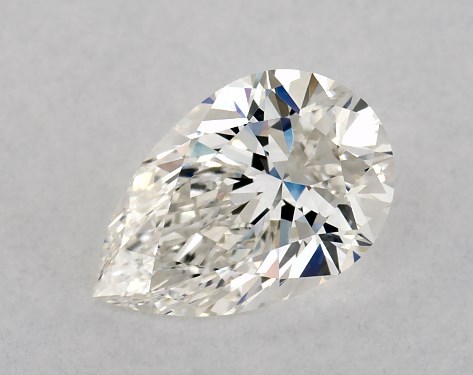 GIA 1.02 Carat H-VVS2 Very Good Cut Pear Natural Diamond
