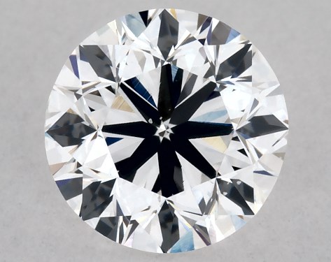 GIA 1.00 Carat D-VS2 Very Good Cut Round Natural Diamond