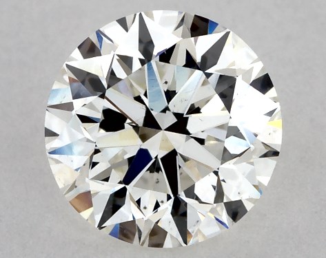 GIA 1.00 Carat H-VS2 Very Good Cut Round Natural Diamond