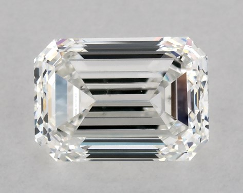 GIA 1.01 Carat H-VS2 Very Good Cut Emerald Diamond