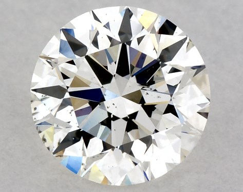 GIA 0.74 Carat I-SI1 Excellent Cut Round Natural Diamond