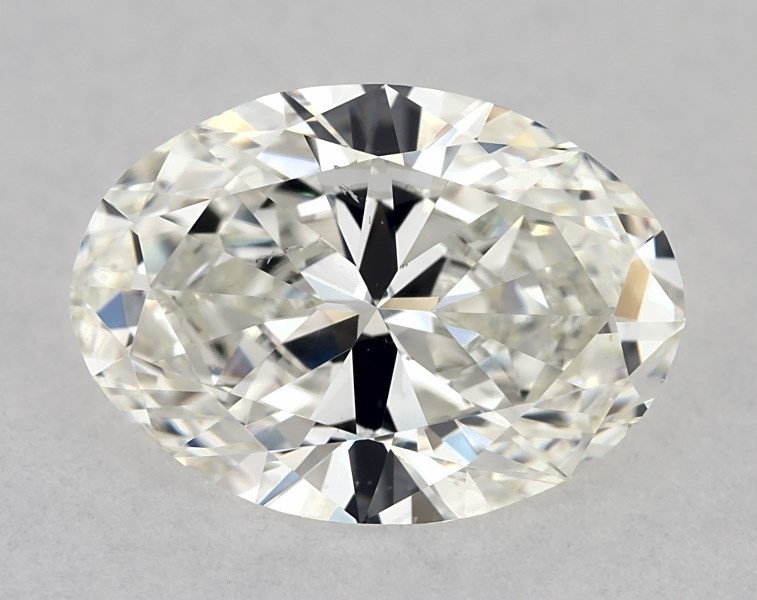 1.23 carat oval diamond, I SI1