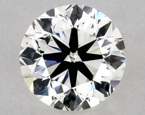 GIA 1.00 Carat I-SI1 Very Good Cut Round Natural Diamond