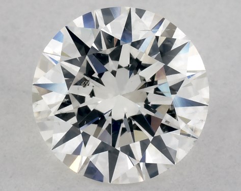 GIA 1.12 Carat H-SI2 Excellent Cut Round Natural Diamond