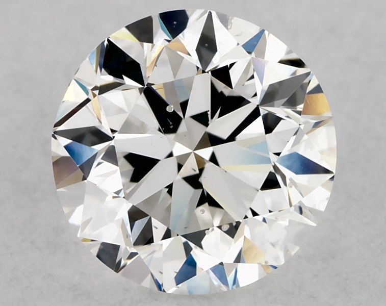 GIA 1.00 Carat F-SI1 Very Good Cut Round Natural Diamond