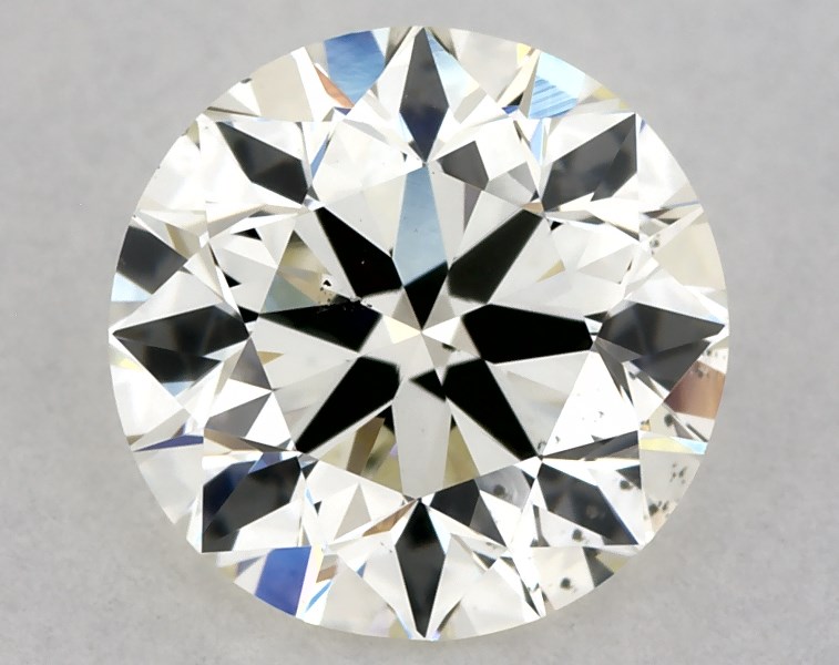 0.9 carat round diamond, I SI1
