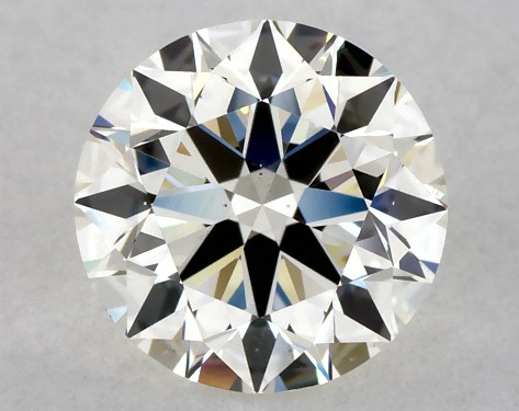 GIA 1.00 Carat J-VS2 Excellent Cut Round Diamond