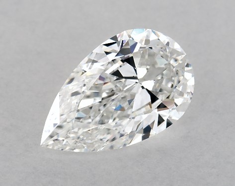 GIA 1.01 Carat E-VS2 Very Good Cut Pear Diamond