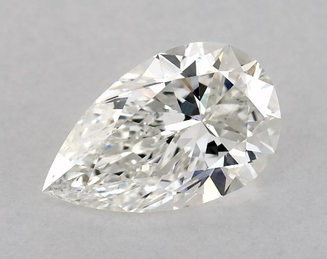 GIA 1.00 Carat G-VS2 Very Good Cut Pear Diamond