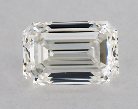 GIA 1.01 Carat H-VS2 Very Good Cut Emerald Diamond