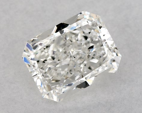 GIA 1.00 Carat G-VS2 Very Good Cut Radiant Natural Diamond