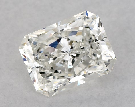 GIA 1.01 Carat H-VS2 Very Good Cut Radiant Natural Diamond