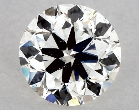 GIA 1.00 Carat H-SI2 Very Good Cut Round Natural Diamond