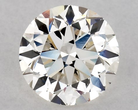 GIA 1.00 Carat K-VS2 Very Good Cut Round Natural Diamond