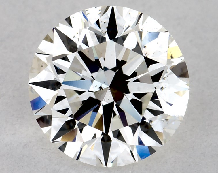 0.91 carat round diamond, H SI1