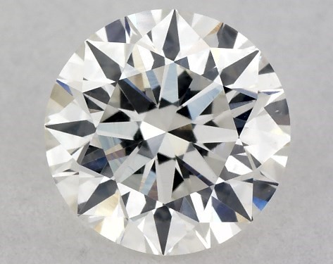 GIA 0.74 Carat H-SI1 Excellent Cut Round Diamond