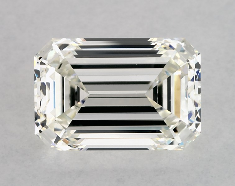 2 carat emerald diamond, G VS1