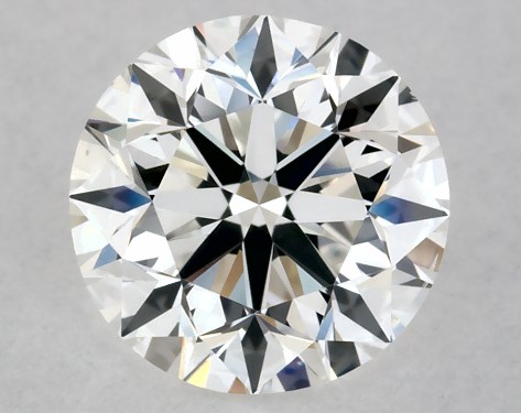 GIA 1.00 Carat H-VS2 Very Good Cut Round Natural Diamond