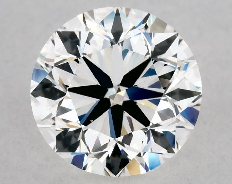 GIA 1.00 Carat H-VS2 Very Good Cut Round Natural Diamond