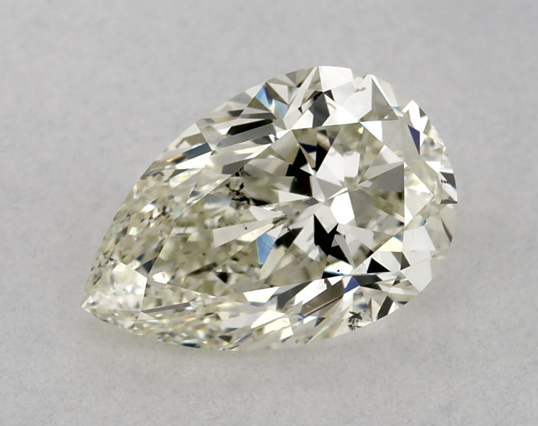 1.51 carat pear diamond, I SI1