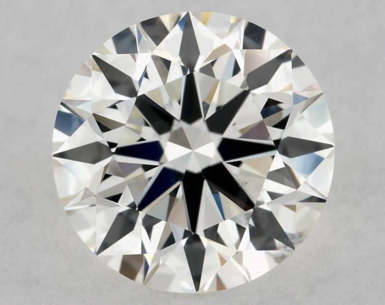 GIA 1.00 Carat J-SI1 Very Good Cut Round Natural Diamond