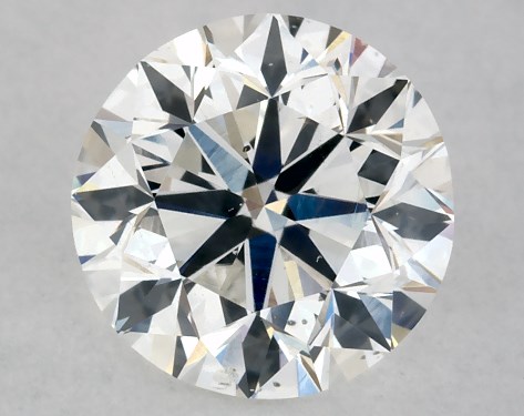 GIA 1.00 Carat G-SI2 Very Good Cut Round Natural Diamond