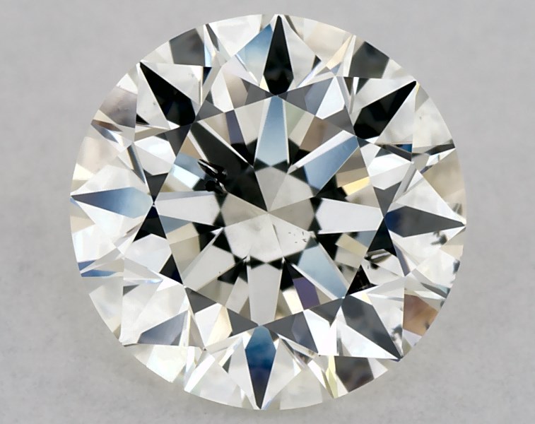 0.9 carat round diamond, I SI1
