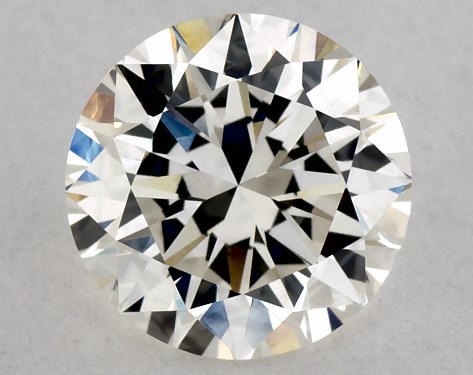 GIA 1.00 Carat J-VS2 Excellent Cut Round Natural Diamond