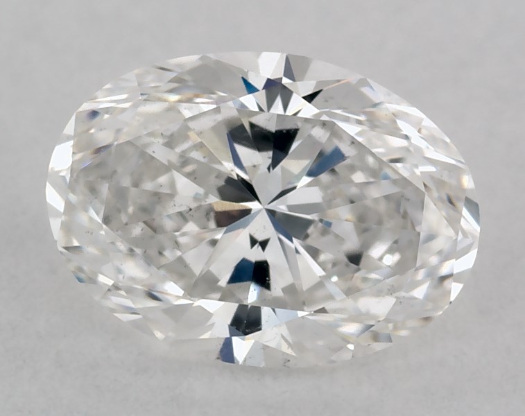 0.65 carat oval diamond, G SI1