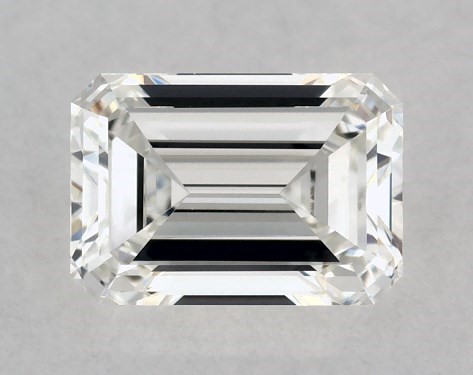 GIA 0.37 Carat G-VS1 Good Cut Emerald Natural Diamond