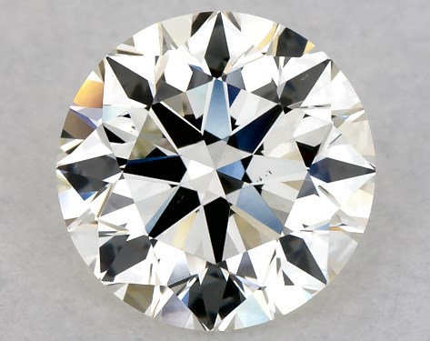 GIA 1.00 Carat J-VS2 Excellent Cut Round Natural Diamond