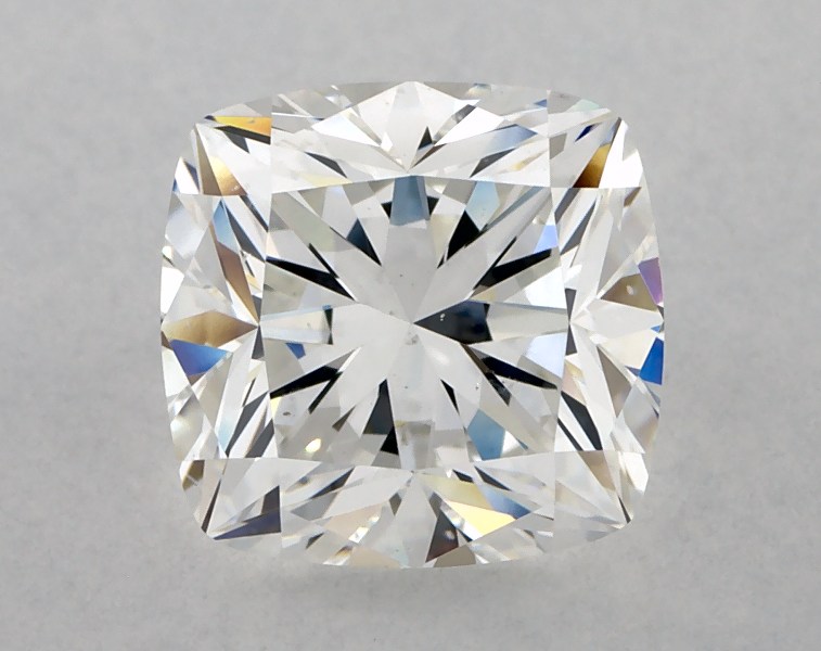 2.56 carat cushion diamond, F SI1