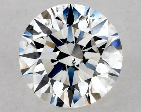 GIA 1.01 Carat I-SI1 Excellent Cut Round Natural Diamond