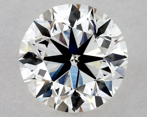 GIA 1.00 Carat H-VS2 Very Good Cut Round Diamond