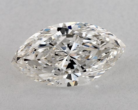 GIA 1.01 Carat H-VS2 Good Cut Marquise Natural Diamond
