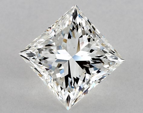 GIA 3.01 Carat G-VS2 Ideal Cut Princess Diamond
