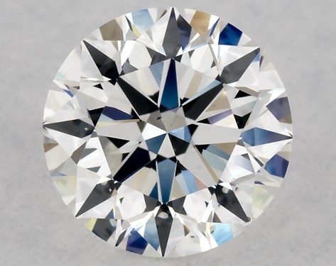 GIA 0.75 Carat H-SI1 Excellent Cut Round Natural Diamond