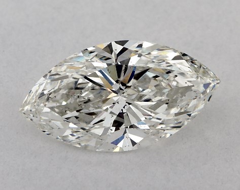 GIA 1.02 Carat H-VS2 Very Good Cut Marquise Natural Diamond
