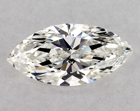 GIA 1.00 Carat H-VS1 Ideal Cut Marquise Natural Diamond