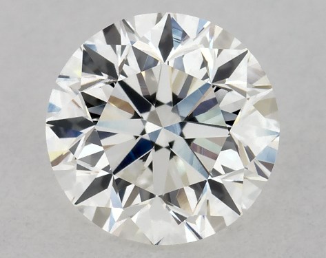 GIA 1.00 Carat H-VS1 Very Good Cut Round Natural Diamond