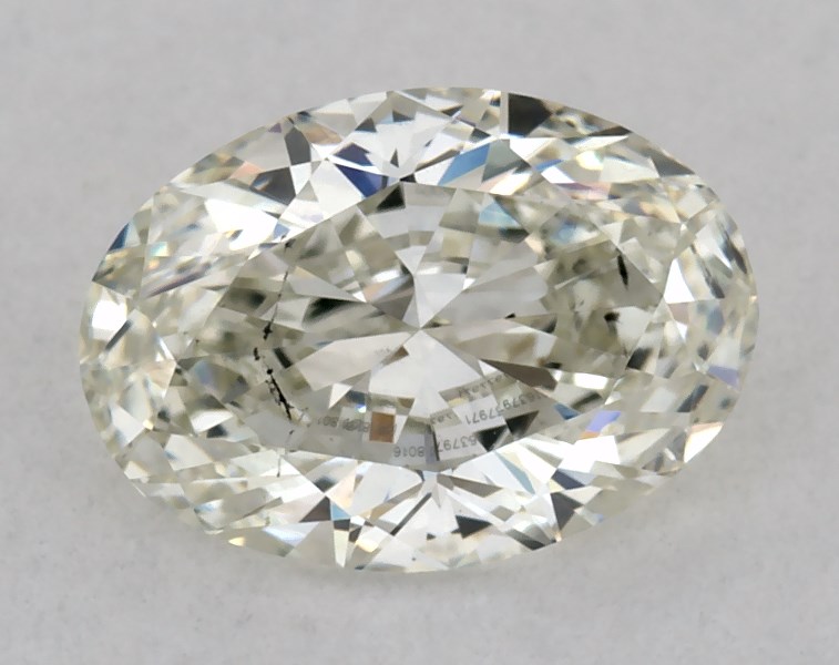 1 carat oval diamond, I SI1