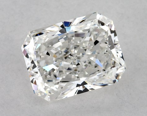 GIA 1.01 Carat G-VS1 Ideal Cut Radiant Natural Diamond