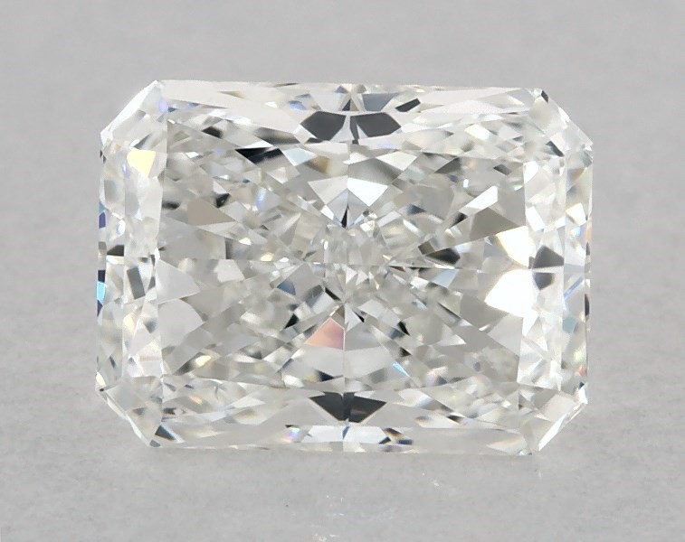 GIA 1.00 Carat H-VS2 Ideal Cut Radiant Natural Diamond