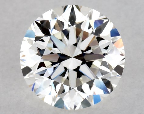 GIA 1.00 Carat H-VS1 Very Good Cut Round Natural Diamond
