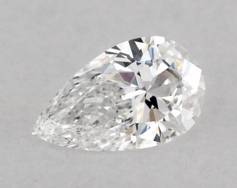 GIA 0.22 Carat E-VS1 Ideal Cut Pear Natural Diamond
